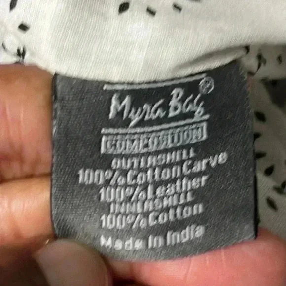 Myra Leaf Print Multicolor Small Cross Body Bag - Picture 12 of 13